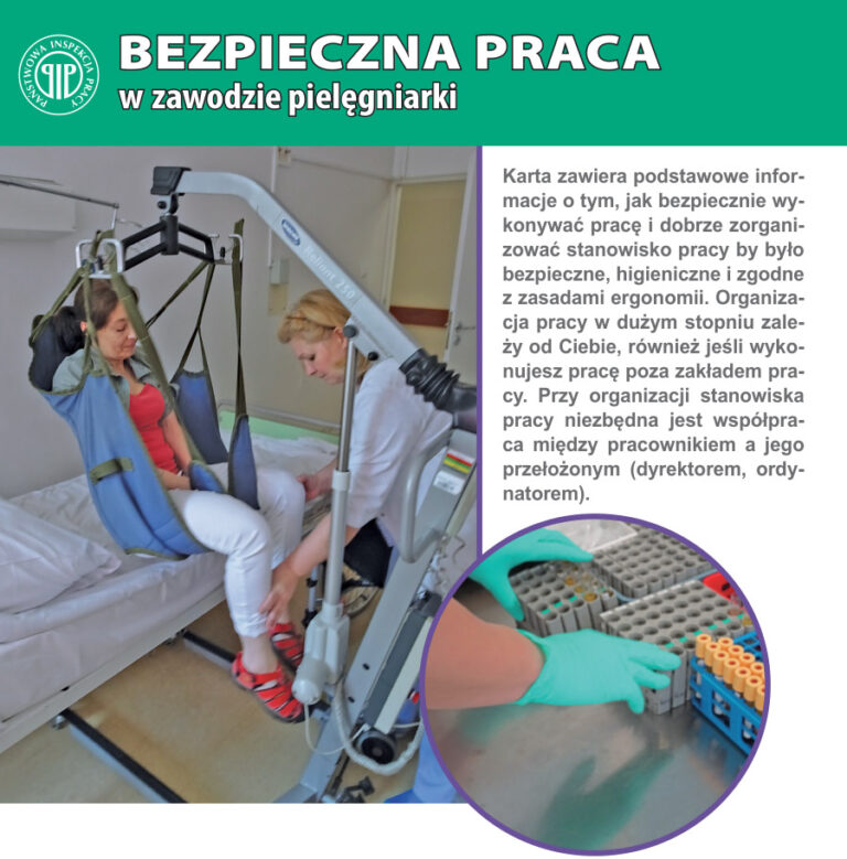 Bezpieczna praca w zawodzie pielęgniarki