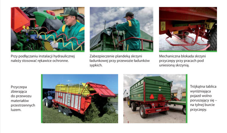 Rolnictwo – transport, przepisy BHP